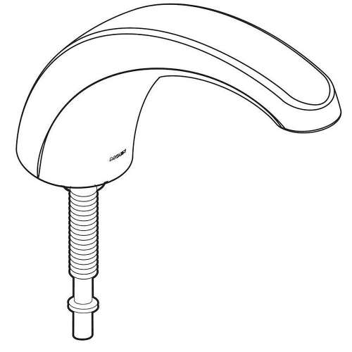 100675 Spout Kit in Polished Brass