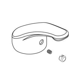 Lever Handle Kit for 8701 Faucet in Chrome