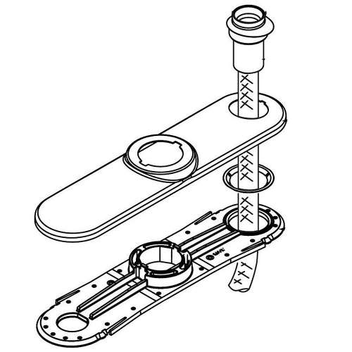 123245M Escutcheon Kit