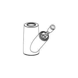 125857 Spout Receptor Kit in Chrome