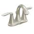 Eva 6410BN Double Handle Centerset Bathroom Faucet in Brushed Nickel