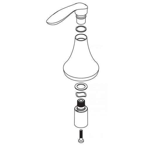 128866ORB Handle Kit in Oil Rubbed Bronze