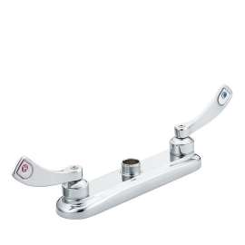 M-DURA 8285 Double Handle Kitchen Faucet in Chrome
