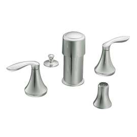 T5220-M Eva Double Handle Widespread Bathroom Faucet