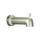 6-1/2in Tub Spout with 1/2in Slip Fit Connection (With Diverter) in Brushed Nickel