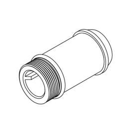 1-3/4in Extension Nipple in Chrome