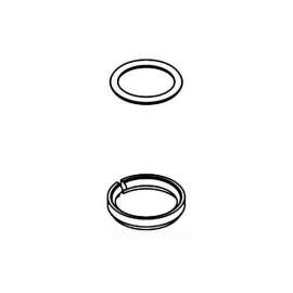 Replacement Spout O-Ring and Retaining Ring in Chrome