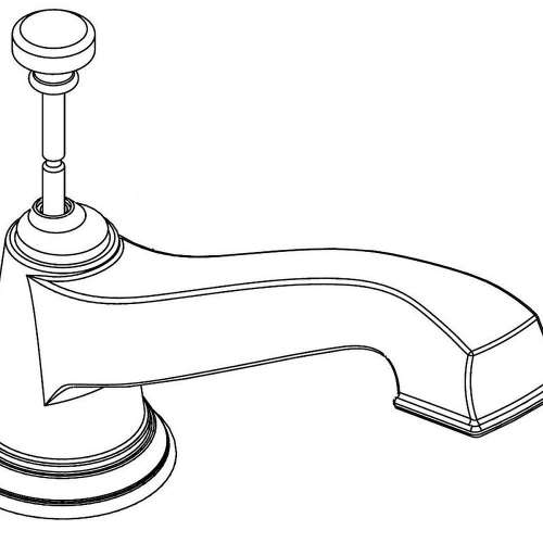 137392M Roman Tub Diverter Spout