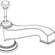 Roman Tub Diverter Spout in Brushed Nickel