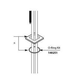 Replacement O-Ring in Chrome
