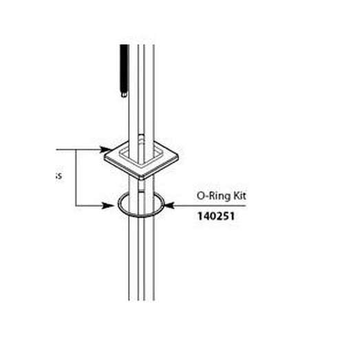 Replacement O-Ring in Chrome