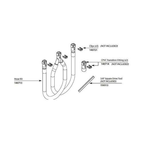 140713 Quick-Connect Hose Kit