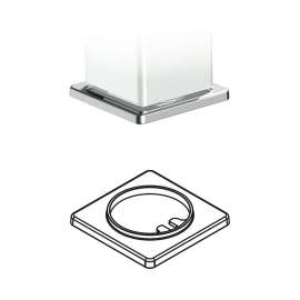 Spout Escutcheon for Two-Handle Roman Tub Faucet