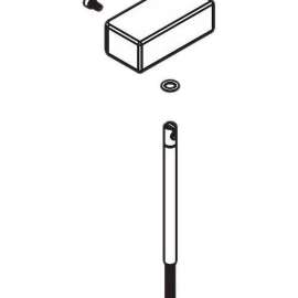 Lift Rod for Two-Handle Roman Tub Faucet