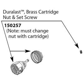Duralast and Cartridge Nut Kit for One-Handle Lavatory Faucet