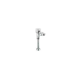 1 GPF Toilet Flushometer with 1-1/2in Top Spud in Chrome