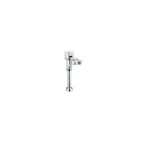 1 GPF Toilet Flushometer with 1-1/2in Top Spud in Chrome