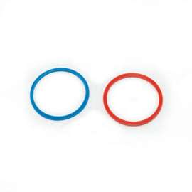 Temperature Indicator Rings for Two-Handle Roman Tub Faucet Roman Tub Faucet