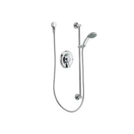 1.5 GPM Single Function Hand Shower and Pressure Balancing Rough-In Valve in Chrome