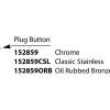 152859 Plug Button Kit in Chrome