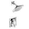 90 Degree TS2712 Single Handle Posi-Temp Pressure Balanced Shower Trim in Chrome