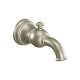 6-3/4in Tub Spout with 1/2in Slip Fit Connection (With Diverter) in Brushed Nickel