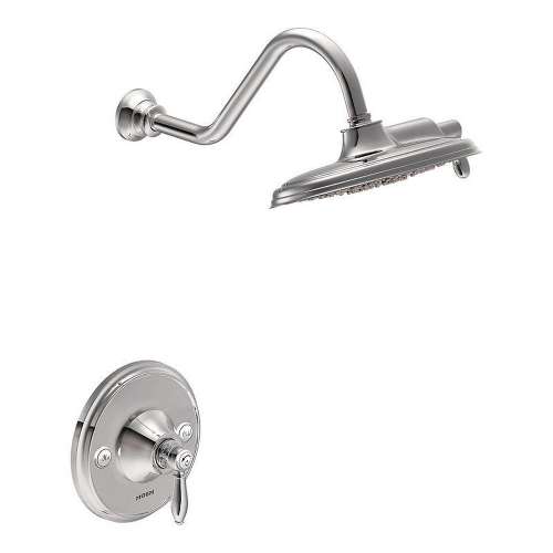 Single Handle Posi-Temp Pressure Balanced Multi-Function Shower Trim with Shower Head