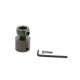 Replacement Handle Hub, Screw and Plug in Oil Rubbed Bronze