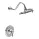 Single Handle Posi-Temp Pressure Balanced Multi-Function Shower Trim with Shower Head in Chrome