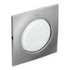 Square Escutcheon Ring in Chrome