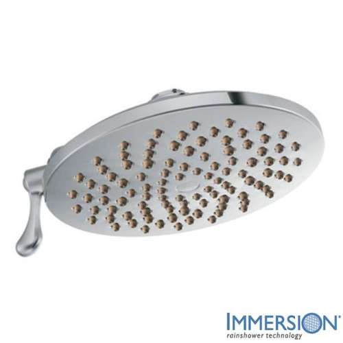 8in Multi Function Rainshower Shower Head in Chrome