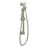 Single Function Hand Shower Package with Hose and Slide Bar in Brushed Nickel