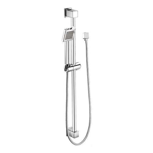 90 Degree S3879EP Single Function Hand Shower Package with Hose and Slide Bar in Chrome