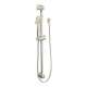90 Degree S3879EPBN Single Function Hand Shower Package with Hose and Slide Bar in Brushed Nickel