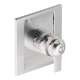 90 Degree TS3100 Single Handle ExactTemp Thermostatic Valve Trim (Less Valve) in Chrome