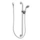 M-DURA 52236GBM17 Single Function Hand Shower Package with Hose and Slide Bar Included in Chrome/Stainless