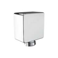 A721 Drop Ell Wall Supply Elbow with 1/2in IPS Connection in Chrome