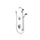 Shower System Trim Package with 2.5 GPM Single Function Shower Head in Chrome