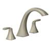 Voss T693BN Deck Mounted Tub Filler in Brushed Nickel
