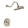 Single Handle Posi-Temp Pressure Balanced Multi-Function Shower Trim with Shower Head in Nickel
