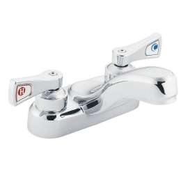 M-DURA 8215F05 Double Handle Centerset Bathroom Faucet in Chrome