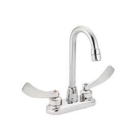 M-DURA 8278SM Double Handle Centerset Bathroom Faucet in Chrome