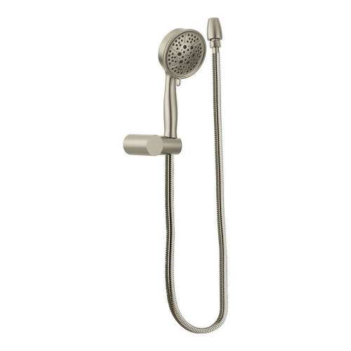 Multi-Function Hand Shower Package with Hose in Brushed Nickel