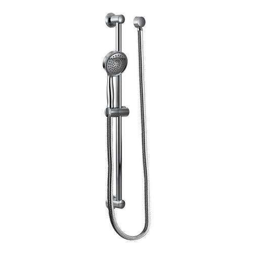 Single Function Hand Shower Package with Hose and Slide Bar Included