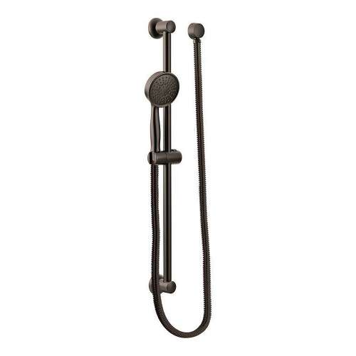 Not Applicable 3668EPORB Single Function Hand Shower Package with Hose and Slide Bar in Oil Rubbed Bronze