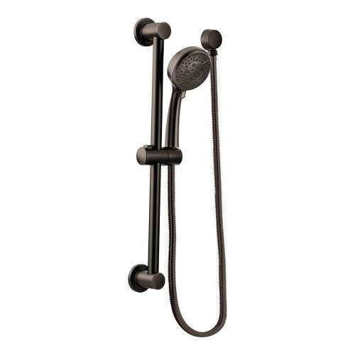 Multi-Function Hand Shower Package with Hose and Slide Bar in Oil Rubbed Bronze