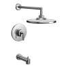 Arris TS22003EP Bath and Shower Faucet with Posi-Temp Pressure Balanced Trim in Chrome