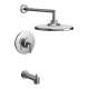 Arris TS22003EP Bath and Shower Faucet with Posi-Temp Pressure Balanced Trim in Chrome