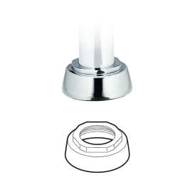 3/4in Top Spud Nut and Flange Assembly Kit in Chrome