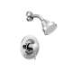 Align T2192EP Posi-Temp Pressure Balanced Shower Trim with Shower Head in Chrome